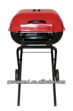 Foldable square bbq grill