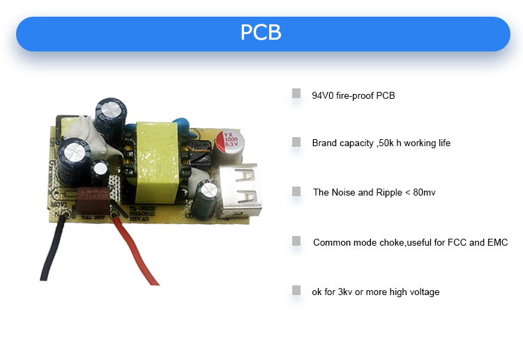 Efficiency level VI usb charger au plug 5v 0.5a 1a 2a 2.4a with RCM 3 years warranty