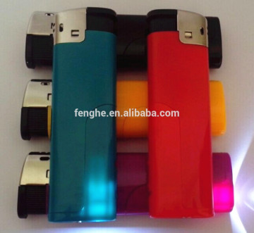 good disposable electronic cigarette lighter with flashlight/lamp FH-806DJ