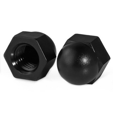 DIN1587 Black Domed Cap Nuts