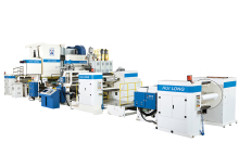 Flexible packaging extrusion lamination machine
