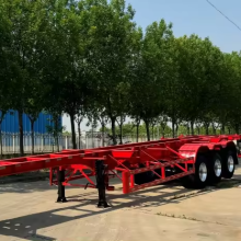 3 Axles 40ft Flat Bed Trailer
