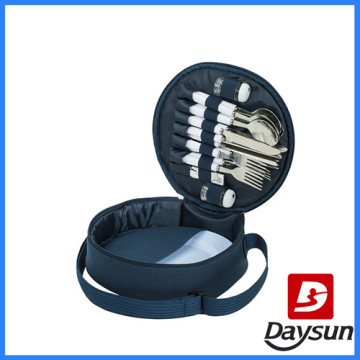 2 person picnic wallet with carry handle