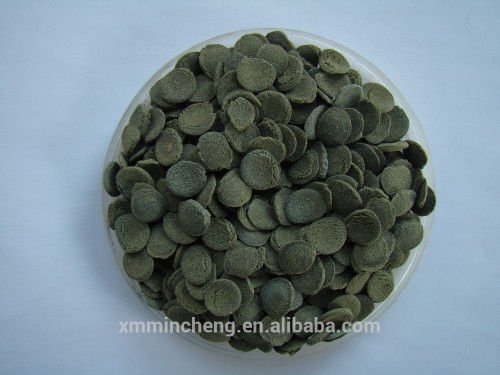 Good taste, crisp and easily digestive fish food--Spirulina wafer