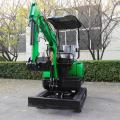 1.3 ตันไฮดรอลิกยางรถเข็น Mini Excavator