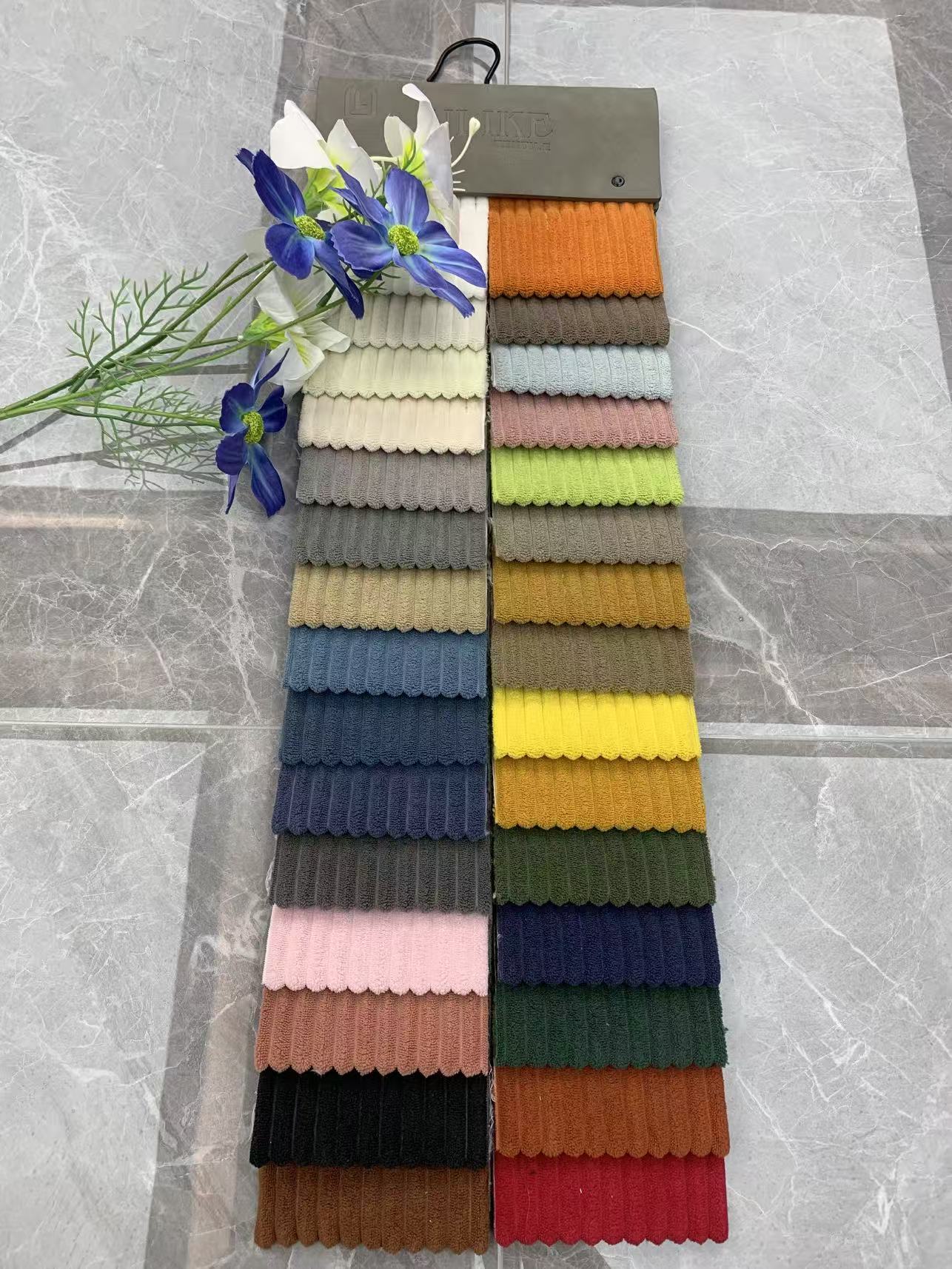 সোফা জন্য নরম কর্ডুরয় ফ্যাব্রিক Soft Corduroy Fabric for Sofa