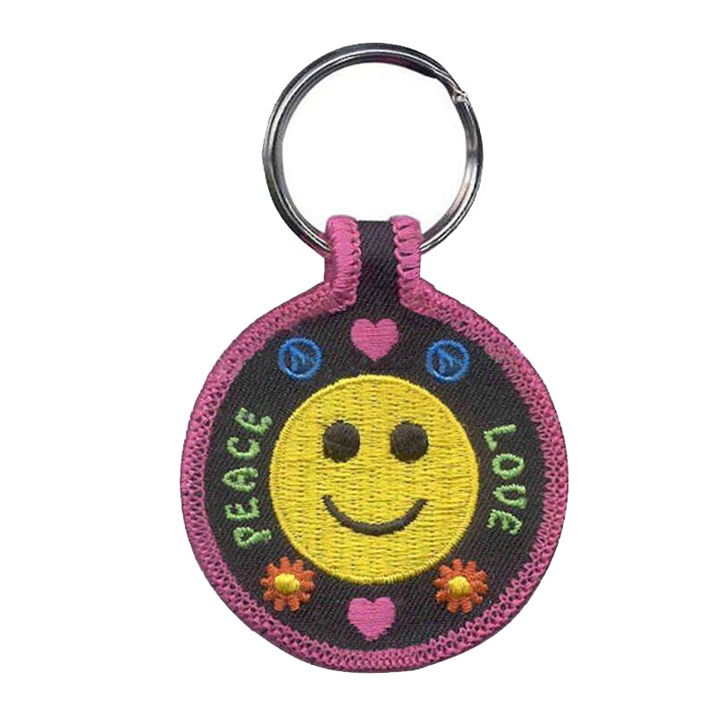 Wholesale Twill Keychains