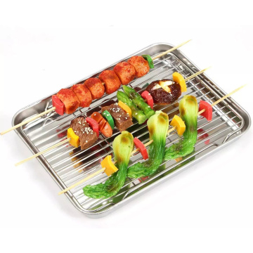 Barbecue Net Stainless Steel Baking And Cooling Rack