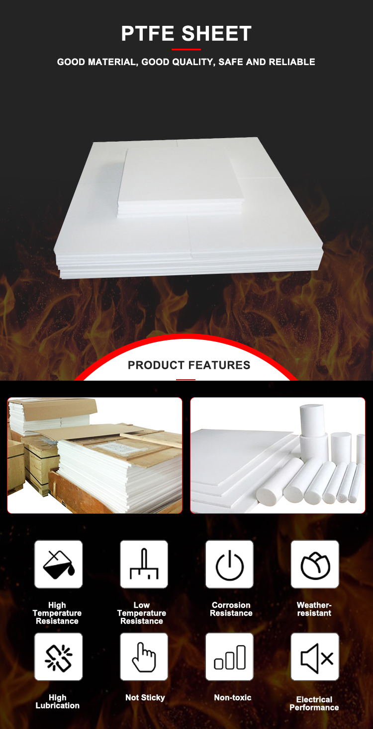 China Manufacture Good Quality Hot Sale PTFE Sheet