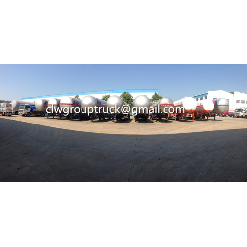 Semi-Trailers Container Container 25.1T LPG