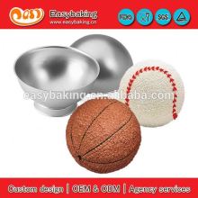 Fondant Cake Topper sports ball aluminum cake bake pan