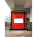 Self-repairing fast flexible high speed rolling door