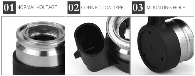 Detail enlargement of DC12V AEB Type Injectors Rail Solenoid Valve Coil