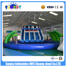 2017 Inflatable factory with CE certification OEM design waterslide for sale