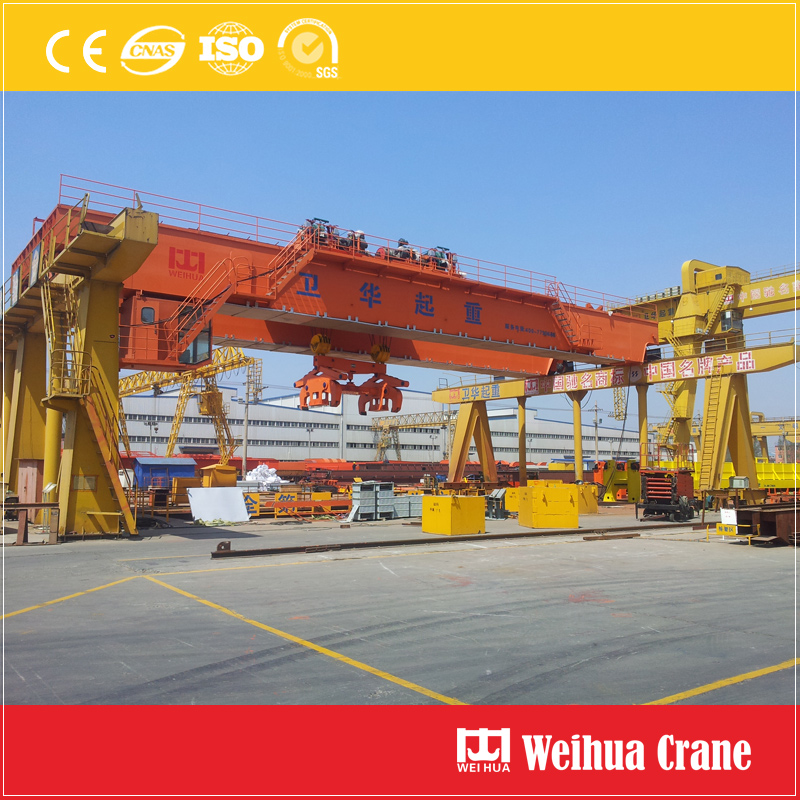 Overhead Crane With Clamps