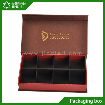 Personalized chocolate coffret folding boxes