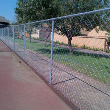 Diamond Chain Link Fence, RAL 6005New