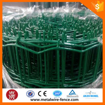 Factory price pvc coated euro mesh fence panels