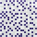 Glass mosaic tiles for decorating walls