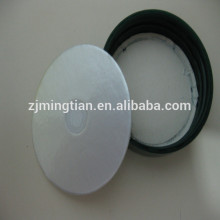 Vented cap liners with induction seal