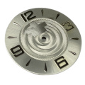 Custom Central Guilloche pattern on watch dial
