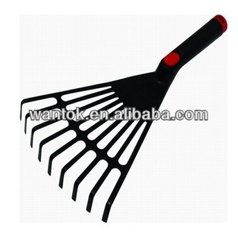 plastic garden leaf rake-9T