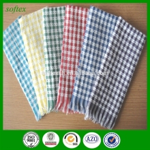 cotton check tissue type kitchen towel
