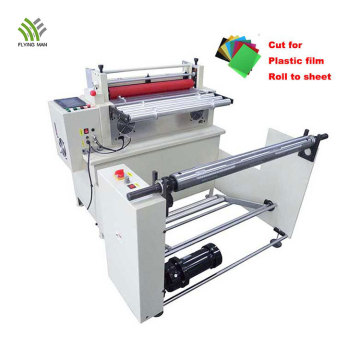 Automatic rubber materials roll to sheet cutting machine