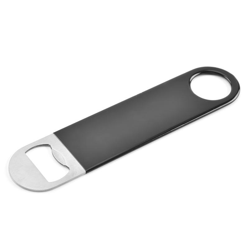 Customizable Logo Heavy Duty Stainless Steel Flat Bottle Opener Solid Durable Beer Openers 7 inches Color Optional for Picnic