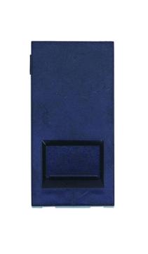 TEL Socket Secondary Euro Modular, Black