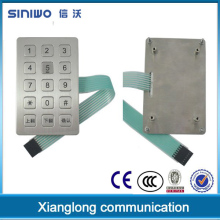High quality 3x5 metal keypad musical instument big keyboard