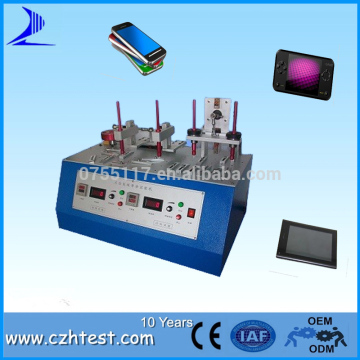 Touch screen clicking scratch testing machine , life testing equipment