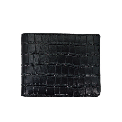 Best Crocodile Pattern Short Crocodile Leather Men Wallet