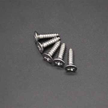 Tornillo autorroscante de cabeza CSK DIN7982