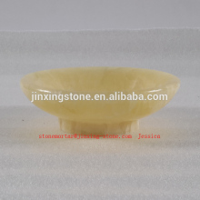 yellow jade Soap Dish /soap saver /stone bath soap holders