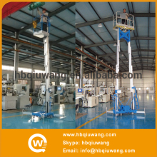 Aluminum vertical electric platform lift