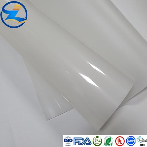 1.5mm Frosted Matte and Glazed White PP Films