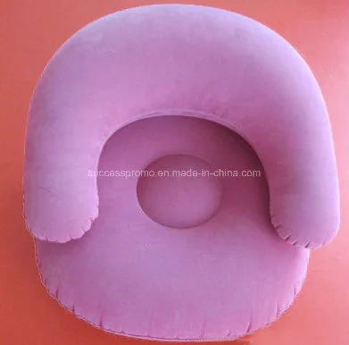 Fashion PVC Flocked Inflatable Sofa / Outdoor Inflatable Sofa for Adult