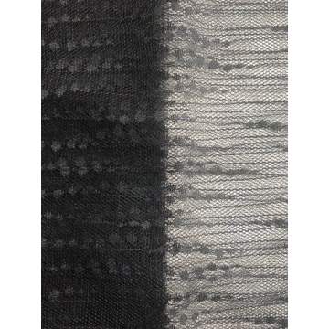 Tessuto a maglia ricamato 100% nylon 160g 15gsm