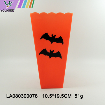 Halloween-themed plastic decorations for flower bottles