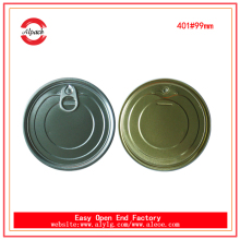 401#99mm aluminum easy open lid for canned protein powder
