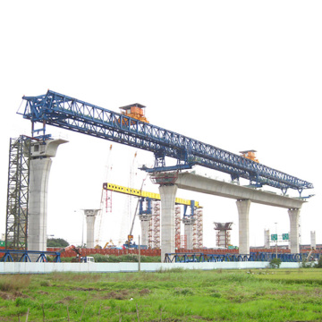Railway Bridge Beam Launching: Girders and Gantry Cranes