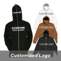 Fashion Leisure Zipper Coat With Customizable Logo