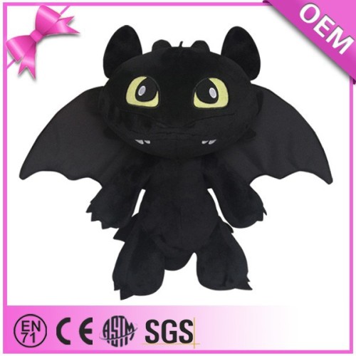Factory price how to train your dragon 2 toothless dragon soft toy