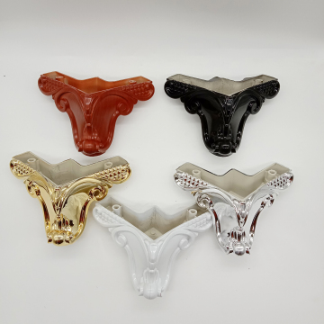 Triangle Style emboss Plastic Sofa Legs