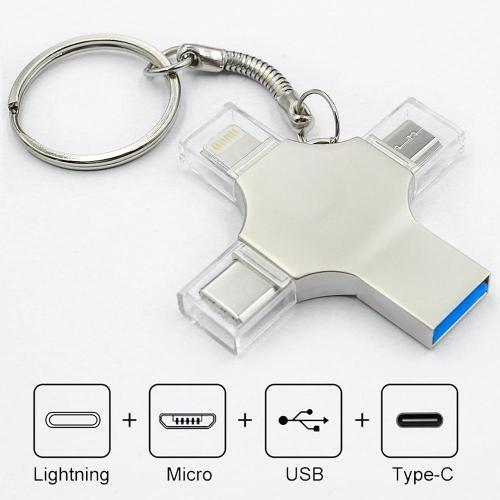 4 IN 1 USB-flashdrive OTG