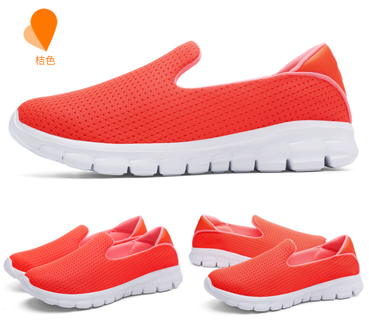 New Fashion  Over-foot Shoes Large Size Nurse Shoes Middle-aged and Elderly Walking Shoes for Women