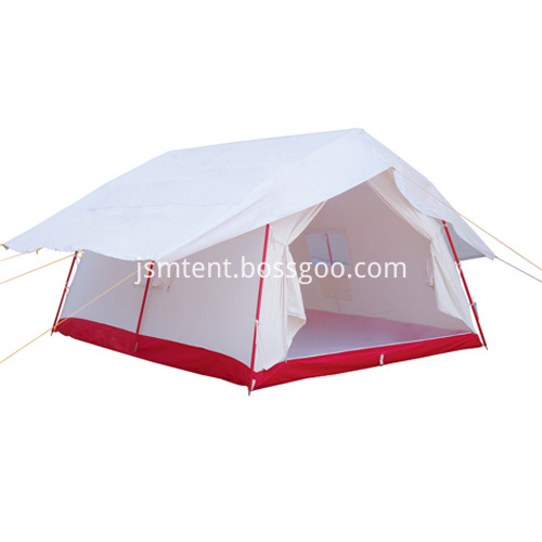 Waterproof disaster relief tent
