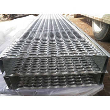 Aluminum Safety Diamond Plank Perforated Grating