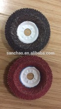 Flap Disc with Metal Backing